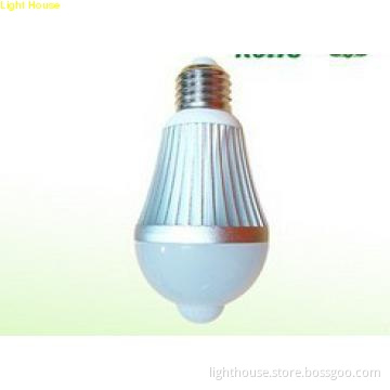 5 w 6 w 7 w infrared human body induction radar sensing bulb lamp